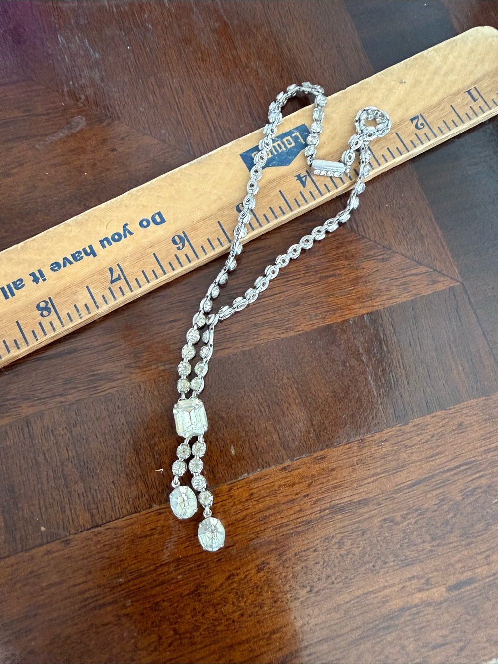 Vintage Rhinestone Necklace